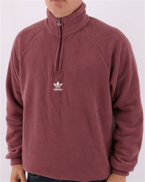 fleece trefoil kapuzenjacke adidas rot|Trefoil · fleece .